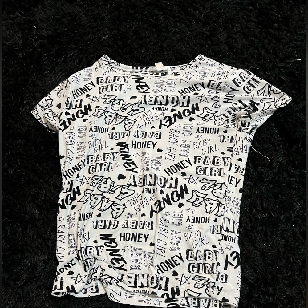 Black and White shirt
